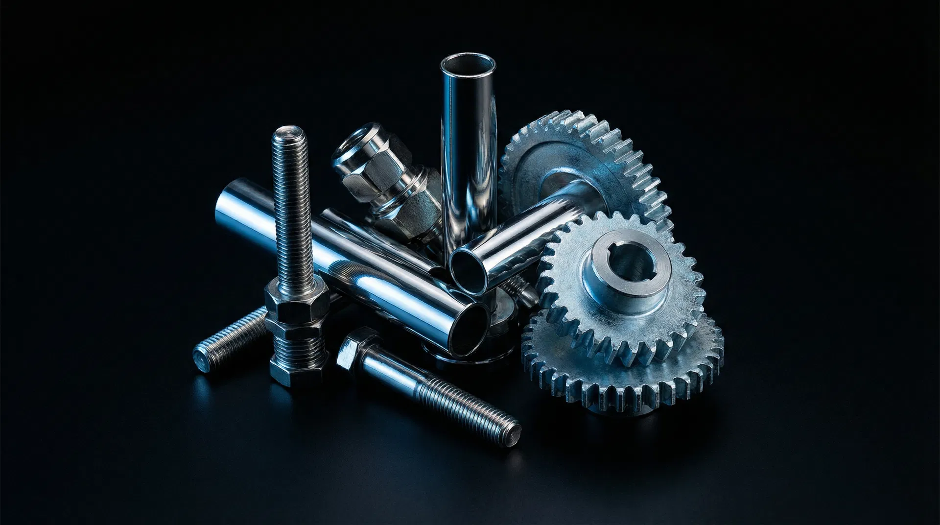 Galvanisierte Metallteile – Präzision und Eleganz